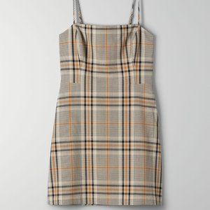 Aritzia Wilfred Classic Smocked mini dress - 4